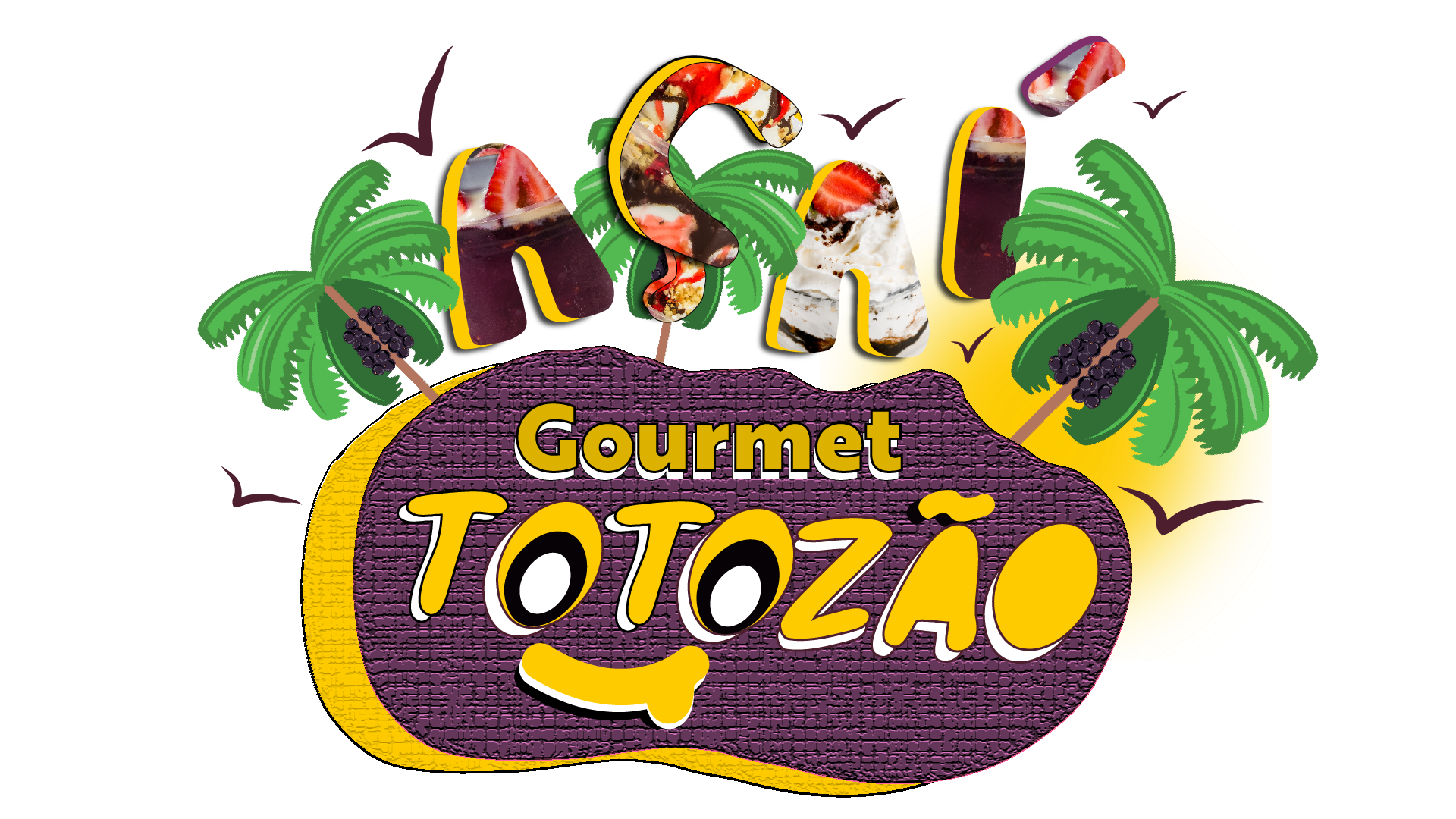 AÇAI TOTOZÃO LOGO