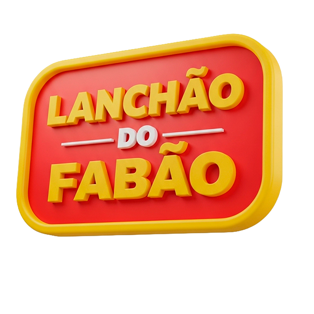 LOGO OFICIAL LANCHÃO DO FABÃO